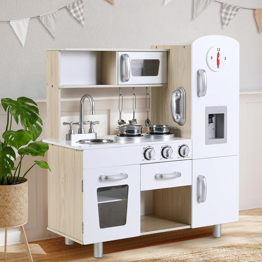 Wooden Pretend Play Kitchen